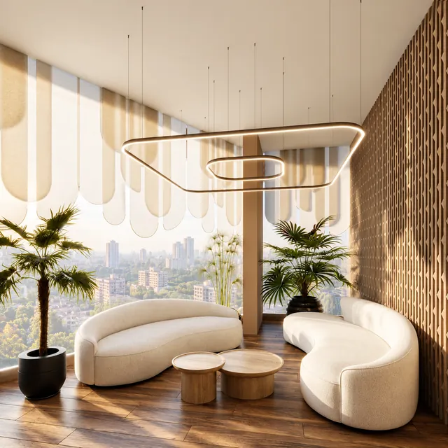 Club lounge — artistic impression